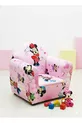 Chaise pour enfant rose à motif Mickey Mouse