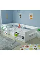 Lit avec bibliothèque en MDF Vega Montessori