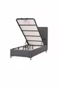 Lit coffre Gold Therapy Anthracite (TÊTE DE LIT ET MATELAS NON INCLUS)