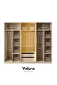 Ensemble de chambre à coucher Aura