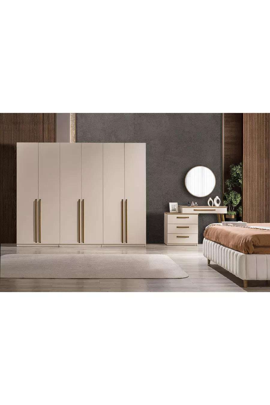 Ensemble de chambre à coucher Meral