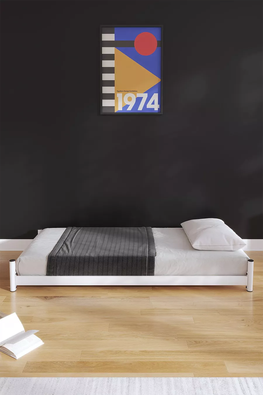 Arya Lit Superposé avec Tiroir Compatible Lit Blanc | Produit Superposé avec Tiroir - Lit au Sol