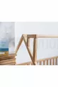 Lit Montessori en bois avec barrière de sécurité - Lit en bois massif - 