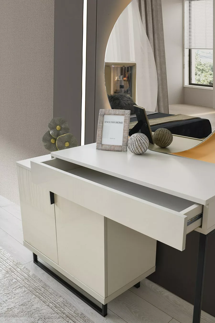 ENSEMBLE DE CHAMBRE À COUCHER ADEN EN MDF