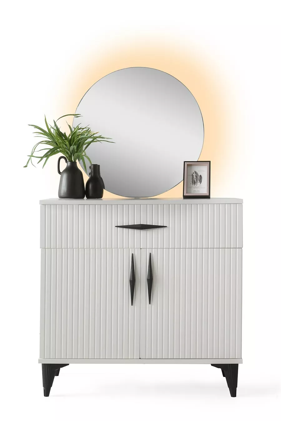 ENSEMBLE DE CHAMBRE À COUCHER EN MDF DE SAPIN