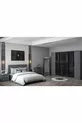 Ensemble de chambre à coucher Kale Luxe - Anthracite Set 1