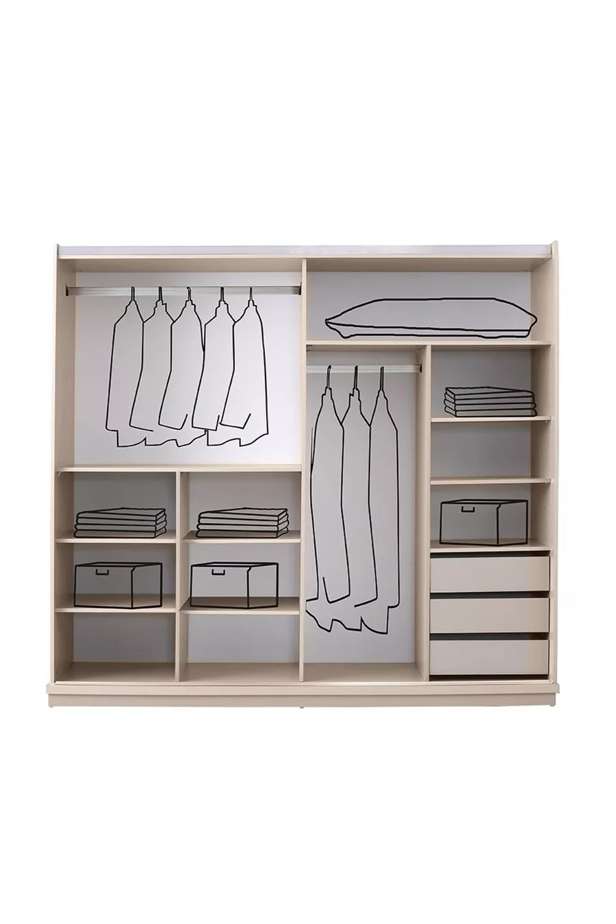 Ensemble de chambre à coucher Şehzade KumBeji Çağla