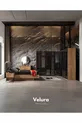 Ensemble de chambre à coucher İzgi (Armoire d'angle avec porte en verre + Commode + Table de chevet + Lit)