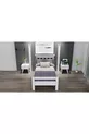 Lit Compatible, Style Simple, Simple, Blanc, Jeune, MDF, Lit Simple