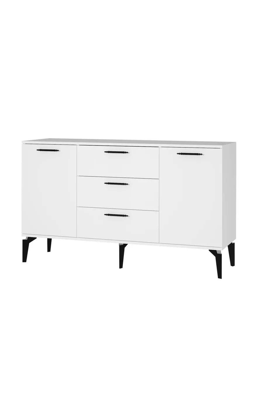 Armoire Polyvalente Almata, Console Moderne, Meuble de Cuisine, Commode