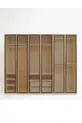 Ensemble de chambre à coucher Lumera avec portes en verre