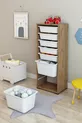 ARMOR 7 Armoire à Jouets avec 7 Compartiments Boîte de Rangement pour Jouets