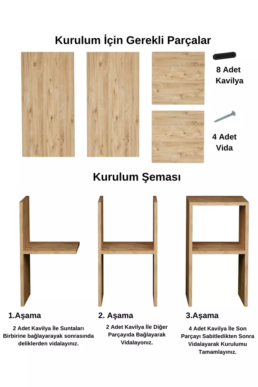 Chevet de chambre à coucher Commode de chevet Multifonction Étagère Chevet