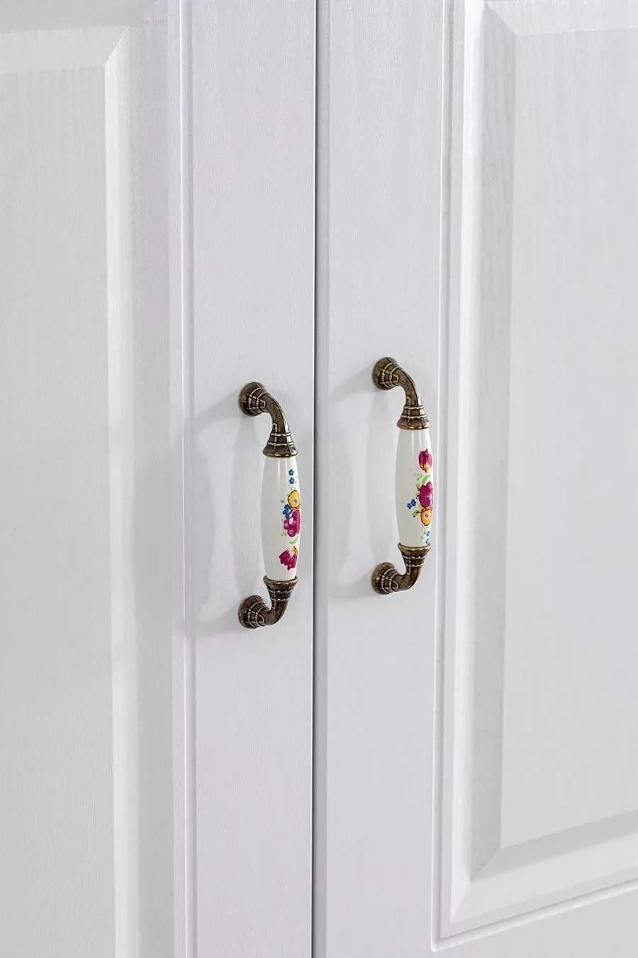 Armoire, armoire à 4 portes avec surface avant en MDF Country West