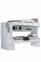 Lits superposés Ranza, Lit superposé Inci 2 pièces - Blanc 2 matelas confort