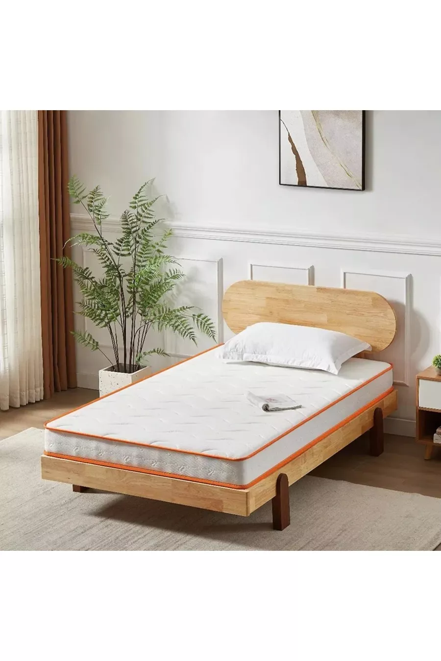 Matelas en mousse orthopédique simple en coton cm