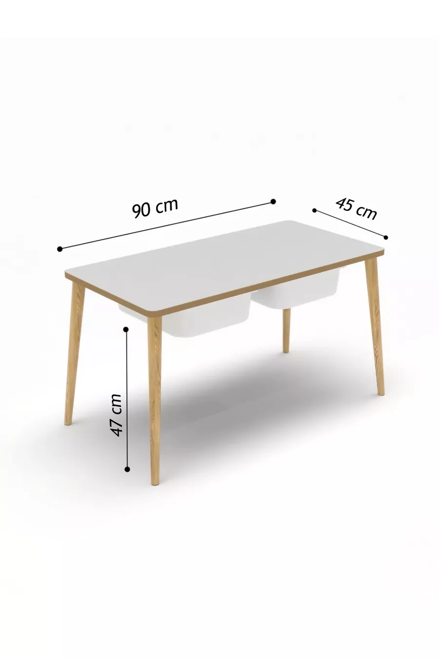 Table d'activité en bois pour enfants avec fauteuil et chaise