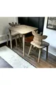 Ensemble table et chaises pour enfants en pin Zürafa, table d'activités, table de travail, 1 table et 2 chaises
