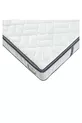 Matelas orthopédique avec soutien de la colonne vertébrale et oreiller intégré Attitude Aloe Vera