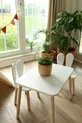 La table blanche + 2 chaises