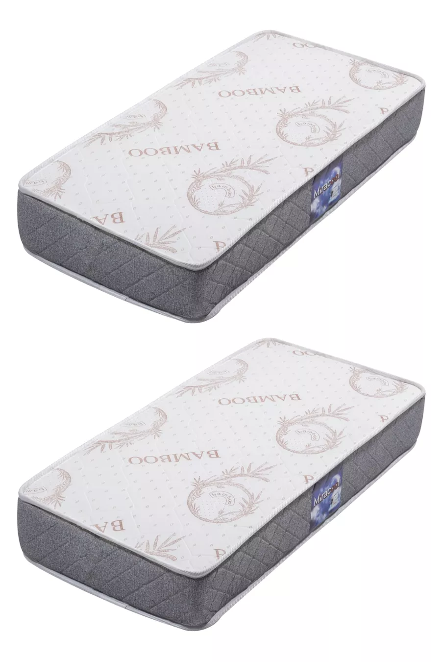 Lit superposé à volets / 2 matelas à ressorts en bambou inclus / Installation gratuite