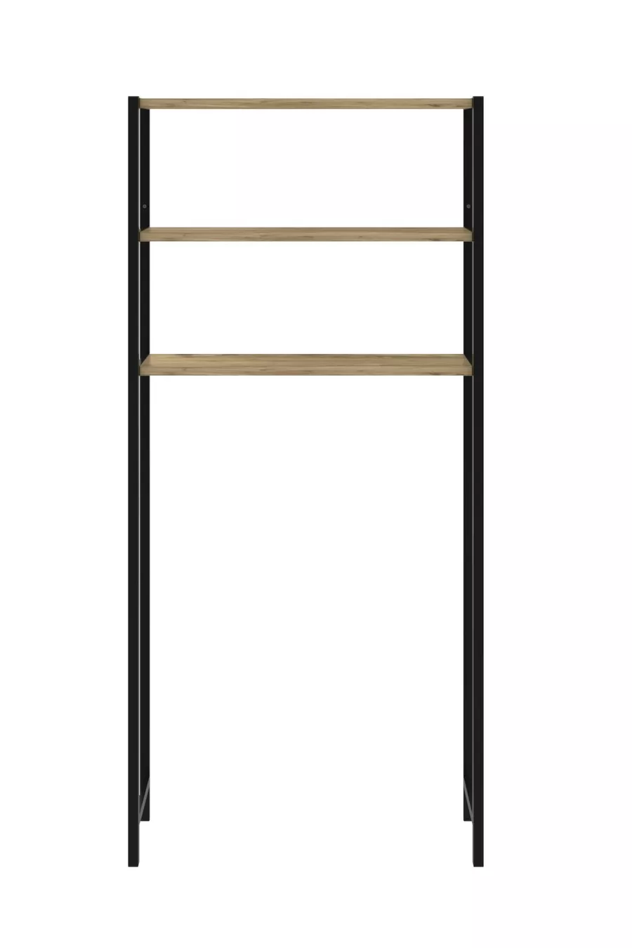 Étagère de rangement pour machine à laver, étagère de salle de bains, étagère au-dessus de la machine, étagère d'armoire en pin Atlantique