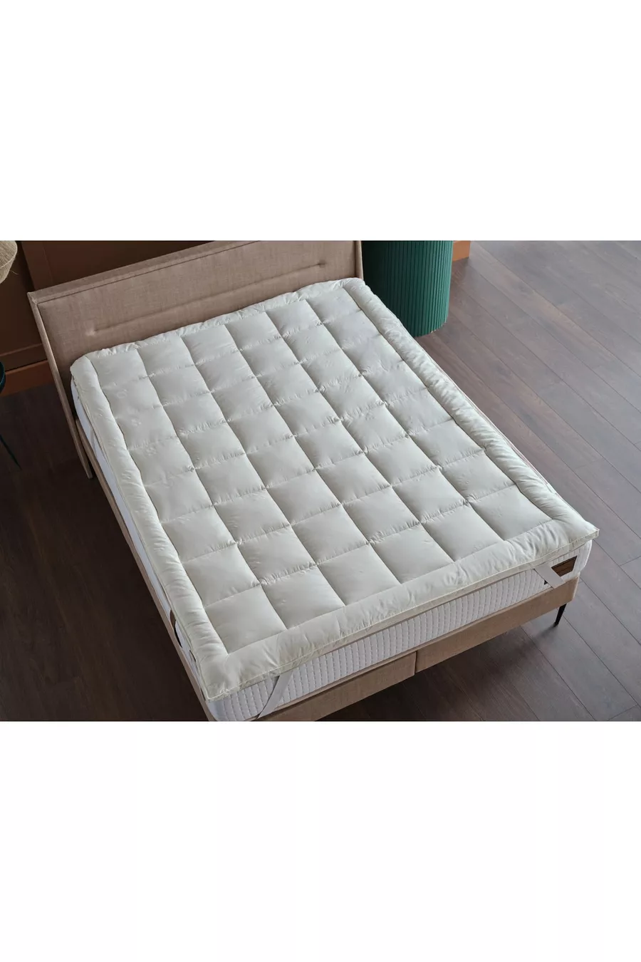 Protège-matelas en coton blanc - x cm
