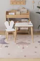 Table d'activité de jeu pour enfants Cm - Ensemble de rouleaux de papier - Table de travail avec chaise Montessori