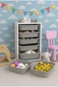 ARMOIRE À JOUETS POUR ENFANTS AVEC 6 PANIER DE RANGEMENT