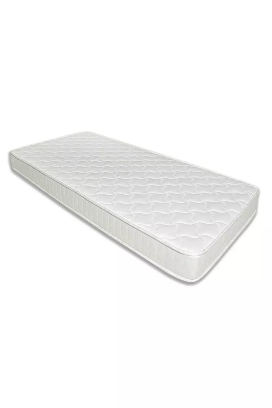 Matelas simple en mousse à mémoire de forme visco sans ressort avec tissu en éponge
