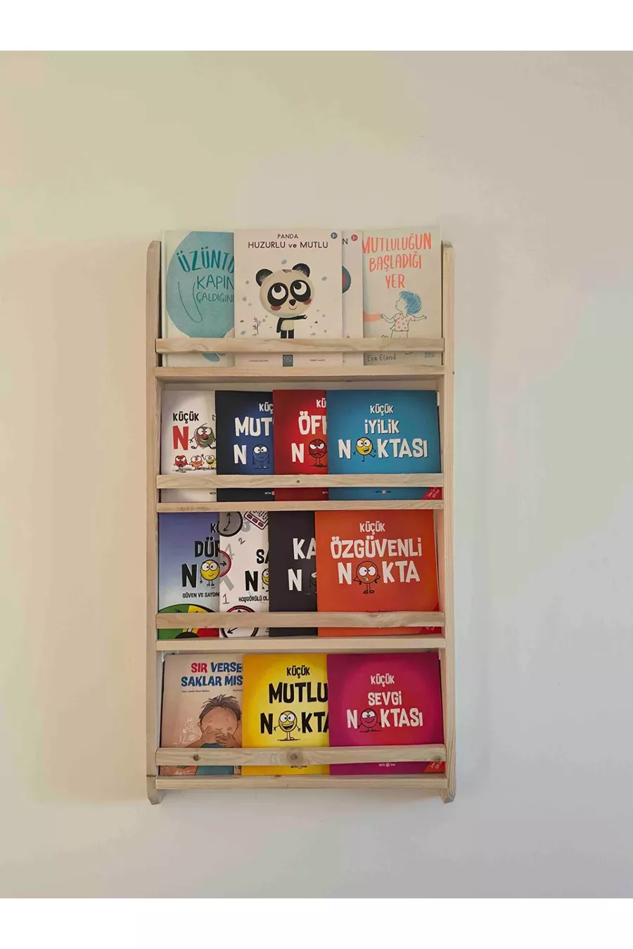 Bibliothèque Montessori en bois pour enfant, bibliothèque éducative