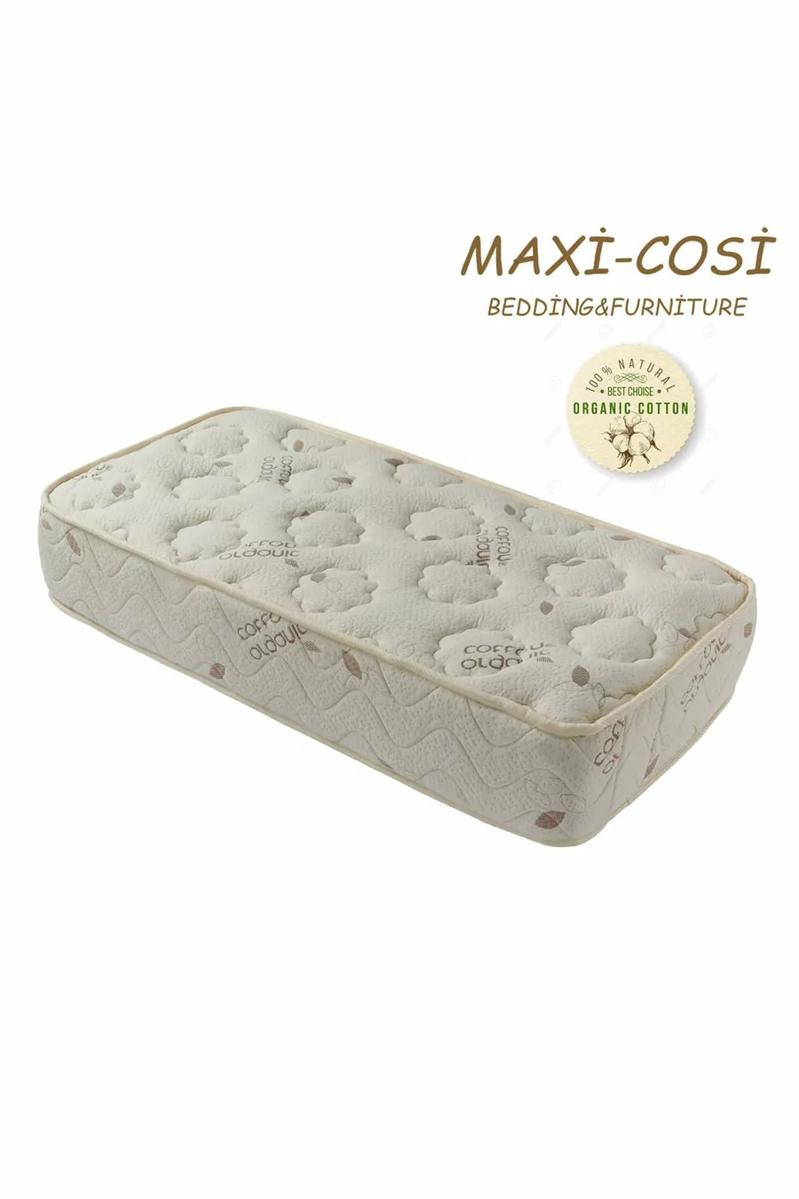 Matelas à ressorts orthopédique Maxi-Cosi en coton biologique