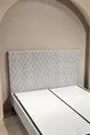 Tête de lit économique Relax, tête de lit de coffre, tête de lit minimaliste à motifs (OPTIONS DE TAILLE)