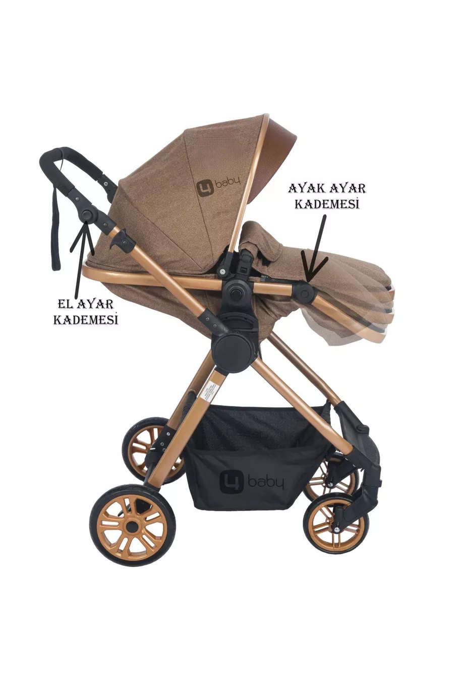 Esse Gold Travel Système Poussette Bébé Système de Voyage