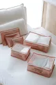 Ensemble de sac de maternité et sortie d'hôpital maman-bébé 6 pièces - Rose à pois