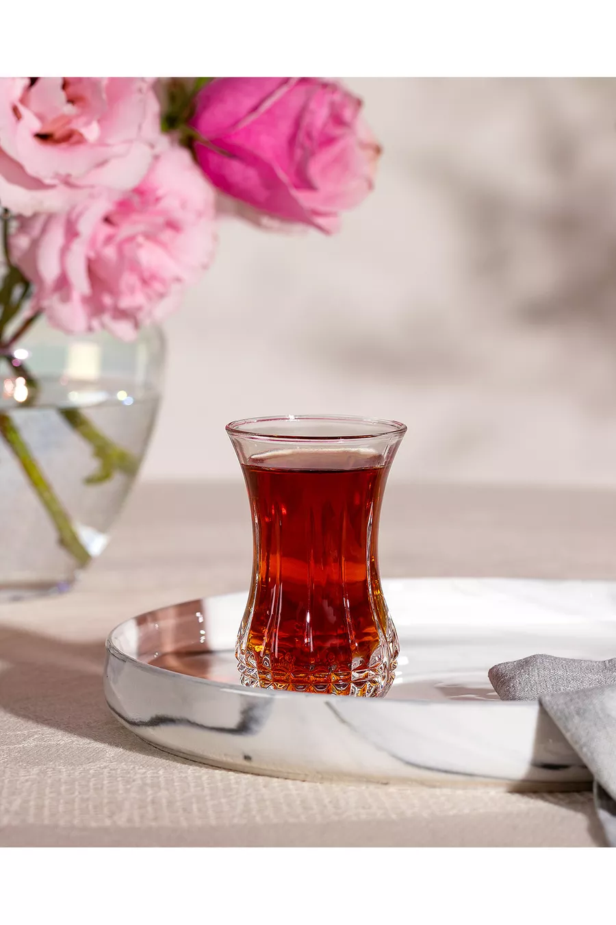 Set de 6 verres à thé Merlot - ML