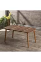 Table basse Kr et ensemble de tables gigognes Kr en noyer
