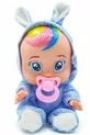 Bébé en viande qui pleure et parle avec une combinaison bleue, mon bébé qui parle  cm