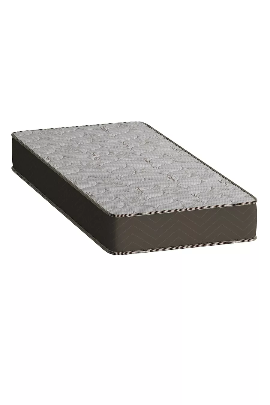 Matelas à ressorts Lux Bamboo Orthopédique Complet de Base, Utilisation des deux côtés, Confort élevé