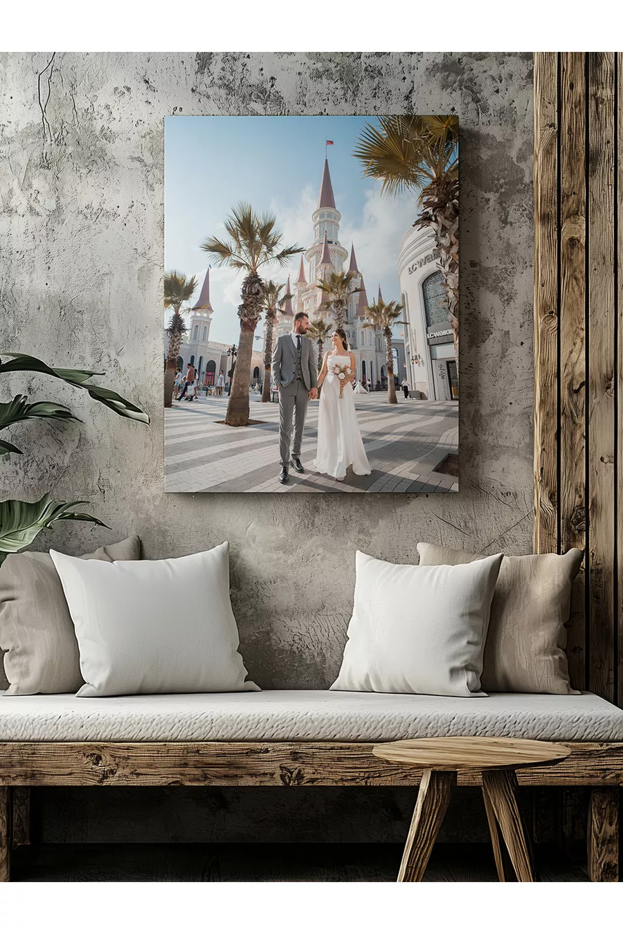 Toile Canvas Premium avec Photo Personnalisée pour Décoration Murale de Maison, Bureau, Chambre et Cuisine