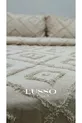 Housse de lit scandinave Jasmin pour lit double  et 2 taies d'oreiller beige