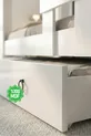 Ninnimo Jeune Blanc MDF  Lit Superposé Compatible avec Lit Enfant -1