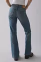 Jean flare taille basse à rayures bleues et fumées Morgan