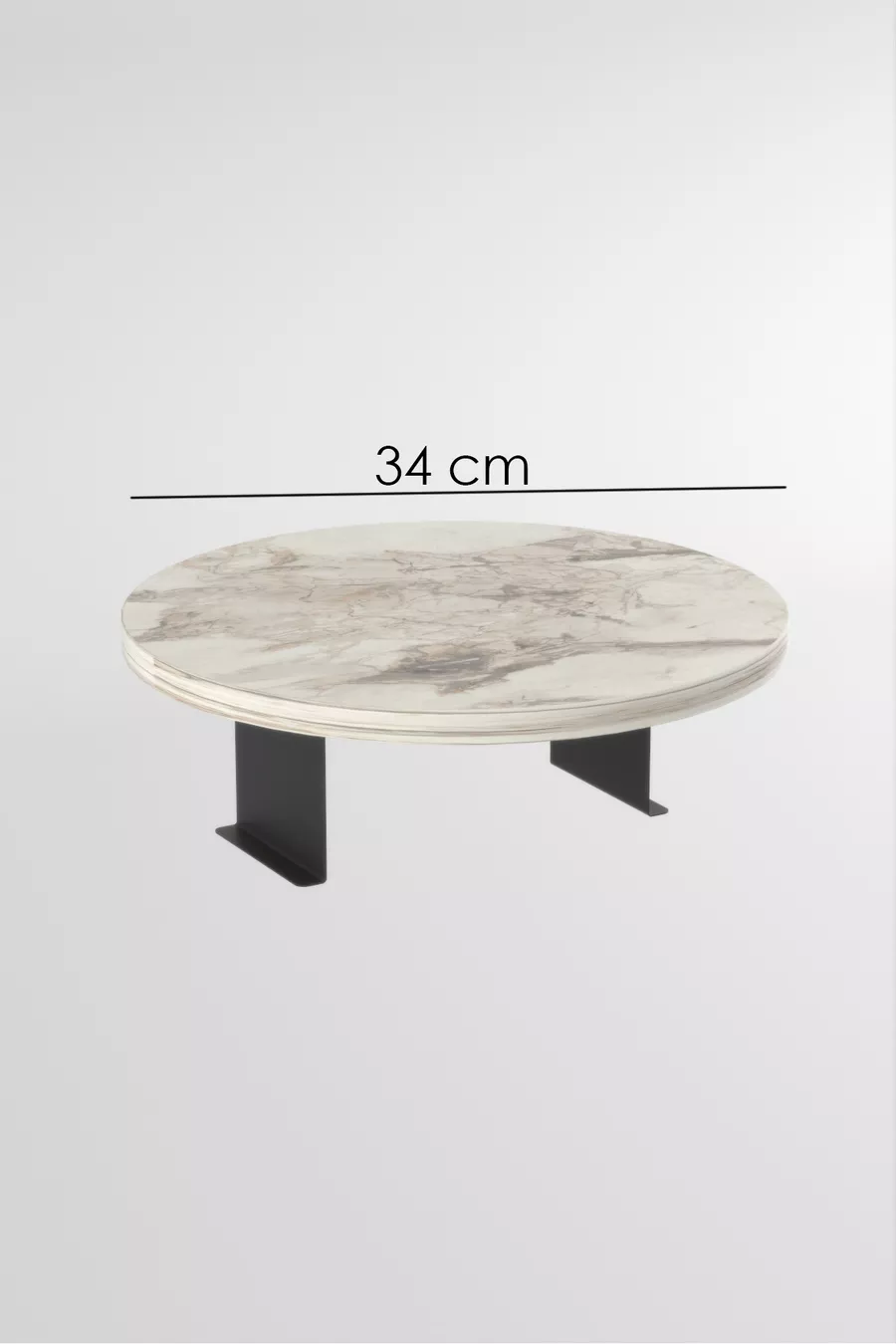 Table d'appoint Plateau réglable Plateau décoratif Moderne Pin Atlantique