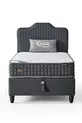 Matelas à ressorts individuel modèle Violette, système antibactérien et entièrement orthopédique
