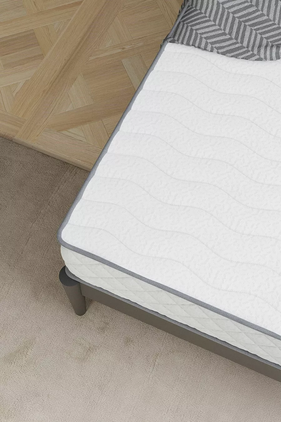 Matelas à ressorts Cloud pour une personne