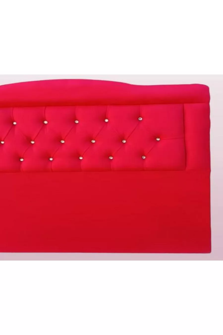 Titre DK Double  Rouge Tissu Baby Face Rembourré Matelassé Fait Main