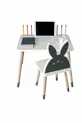Ensemble Table et Chaise pour Activité Enfant 1, 2-6 ans - Surface avec Espace pour Tablette, Porte-stylo et Fonction Effaçable