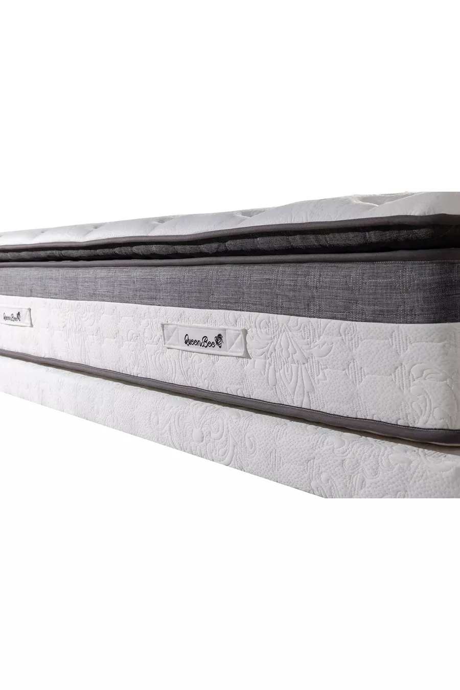 Matelas Orthopédique Complet avec Ressorts Pocket et Coussin en Gel Visco Bıo Night 5 Zones