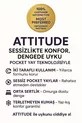Matelas orthopédique Attitude à soutien spinal pour une personne